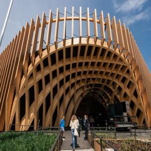 تصویر - پاویون فرانسه در اکسپو میلان 2015 - جنگل وارونه - معماری