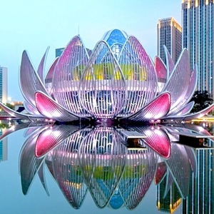 عکس - ساختمان نیلوفرهای آبی چین (The Lotus Building)