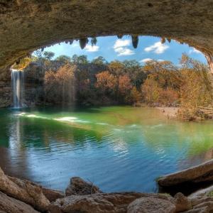 عکس - استخر همیلتون؛ جاذبه طبیعی ایالت تگزاس