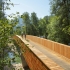 عکس - پل زیبای دوچرخه بر روی رودخانه Sava ، اثر تیم طراحی dans arhitekti، اسلوونی
