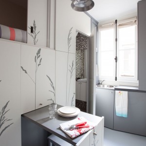 عکس - آپارتمانی کوچک و باورنکردنی ، اثر استودیو معماری Kitoko Studio ، فرانسه