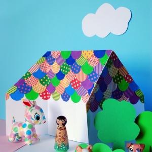 تصویر - 10 خانه عروسکی که کودکان را هیجان زده خواهد نمود. - معماری