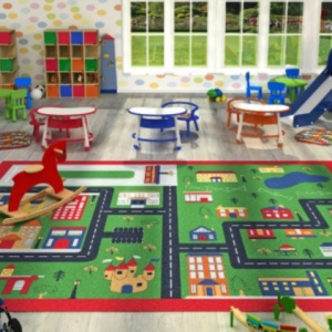 تصویر - فرشهای خلاقانه اتاق کودک - معماری