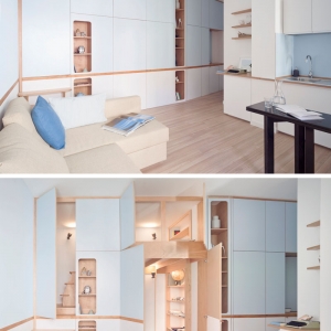 عکس - طراحی متفاوت آپارتمانی کوچک در Liguria ایتالیا