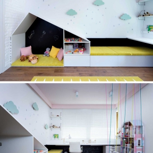 تصویر - ایده های مدرن و خلاقانه برای اتاق خواب کودک - معماری