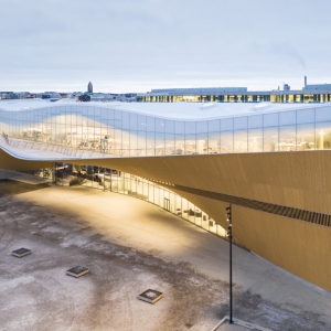 تصویر - کتابخانه مرکزی Oodi , اثر تیم طراحی ALA Architects , فنلاند - معماری