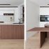 عکس - طراحی میز غذاخوری مخفی در آشپزخانه
