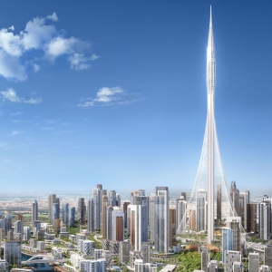 تصویر - برج کریک دبی ( Dubai Creek Tower ) , اثر سانتیاگو کالاتراوا , امارات - معماری