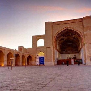 عکس - مرمت مسجد جامع قائن ، شکوه 600 سال معماری ایران