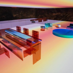 تصویر - خانه مجازی مریخ (Mars House) ، نخستین خانه NFT دیجیتال ، اثر Krista Kim - معماری