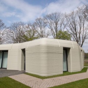 تصویر - نخستین خانه اروپا با فناوری چاپ سه‌بعدی - معماری