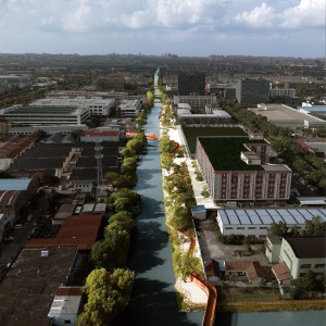 تصویر - بازسازی مسیر رودخانه Minhang ، اثر تیم طراحی SPARK Architects ، چین - معماری