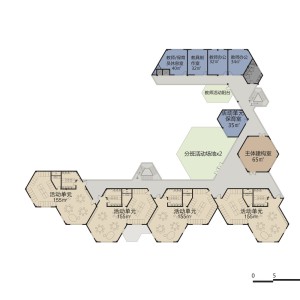 تصویر - کودکستان Jing an Yuyao Road ، اثر آتلیه معماری Liu Yuyang Architects ، چین - معماری