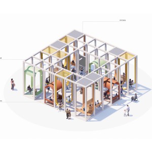 تصویر - نمایشگاه موقت هنری Dome Next Door ، لتونی - معماری