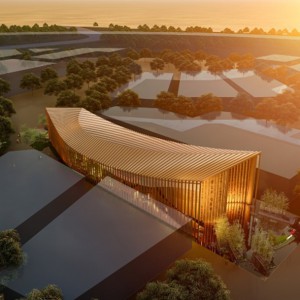 عکس - پاویون چین ( China Pavilion ) ، اکسپو 2025 ژاپن (OSAKA EXPO)