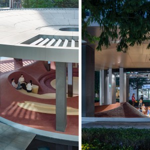 تصویر - پاوِیون موج (Wave Pavilion ) ، بازآفرینی میکروفضا در هانگژو ، طراحی Moguang Studio - معماری