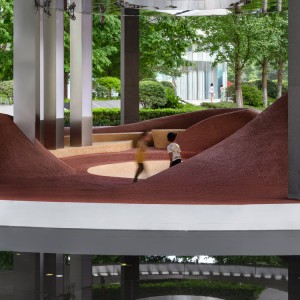 تصویر - پاوِیون موج (Wave Pavilion ) ، بازآفرینی میکروفضا در هانگژو ، طراحی Moguang Studio - معماری