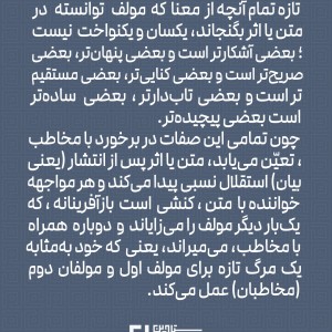 تصویر - افزونه‌ای بر نگره مرگ مولف ، نگاشته محمدباقر طباطبایی - معماری