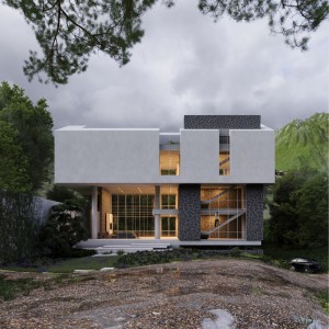 تصویر - خانه ای در لاویج - زمینِ معلق (Lavij House - Detached Ground ) ، اثر دفتر معماری شباهنگ - معماری