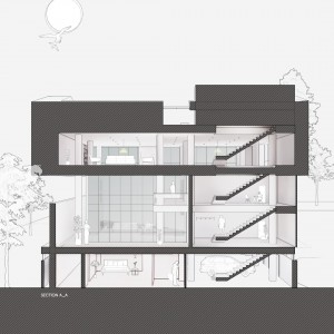 تصویر - خانه ای در لاویج - زمینِ معلق (Lavij House - Detached Ground ) ، اثر دفتر معماری شباهنگ - معماری