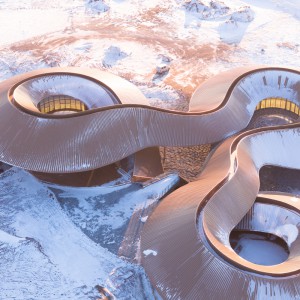 عکس - مرکز فرهنگی Volcano-In ، اثر تیم معماری PLAT ASIA ، چین