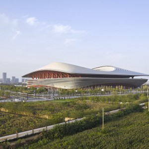 تصویر - مرکز بین‌المللی فوتبال Xi an | طراحی Zaha Hadid Architects ، iDEA و AISA | چین - معماری