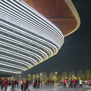 تصویر - مرکز بین‌المللی فوتبال Xi an | طراحی Zaha Hadid Architects ، iDEA و AISA | چین - معماری