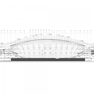 تصویر - مرکز بین‌المللی فوتبال Xi an | طراحی Zaha Hadid Architects ، iDEA و AISA | چین - معماری