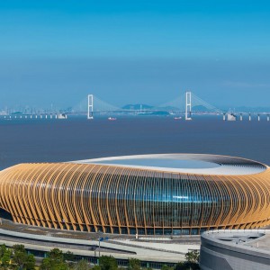 تصویر - مرکز ورزشی Greater Bay Area Sports Center ، اثر تیم معماری Zaha Hadid Architects ، چین - معماری