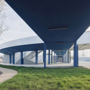 تصویر - مجموعه ورزشی Petit-Quevilly ، اثر تیم معماری Olgga Architects ، فرانسه - معماری