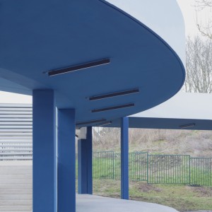 تصویر - مجموعه ورزشی Petit-Quevilly ، اثر تیم معماری Olgga Architects ، فرانسه - معماری