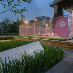 تصویر - پارک Happy Spot زیر خط Light Rail | طراحی VIASCAPE design | شانگهای، چین - معماری