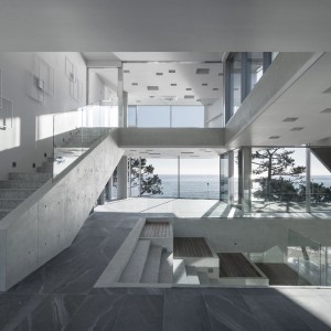 تصویر - کافه‌ ساحلی Gijang Waveon | طراحی Heesoo Kwak و IDMM Architects | کره‌جنوبی - معماری