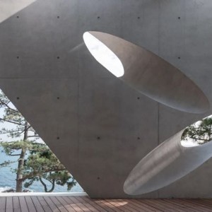 تصویر - کافه‌ ساحلی Gijang Waveon | طراحی Heesoo Kwak و IDMM Architects | کره‌جنوبی - معماری