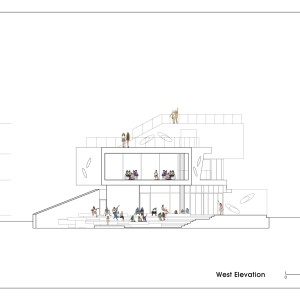 تصویر - کافه‌ ساحلی Gijang Waveon | طراحی Heesoo Kwak و IDMM Architects | کره‌جنوبی - معماری
