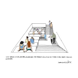 تصویر - کافه‌ ساحلی Gijang Waveon | طراحی Heesoo Kwak و IDMM Architects | کره‌جنوبی - معماری