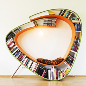 تصویر - قفسه کتاب Bookworm ، اثر تیم طراحی Atelier 010 - معماری