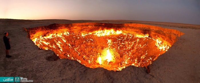 دروازه جهنم در ترکمنستان