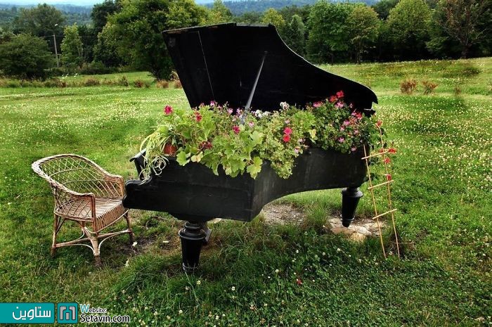 باغچه ای از پیانو