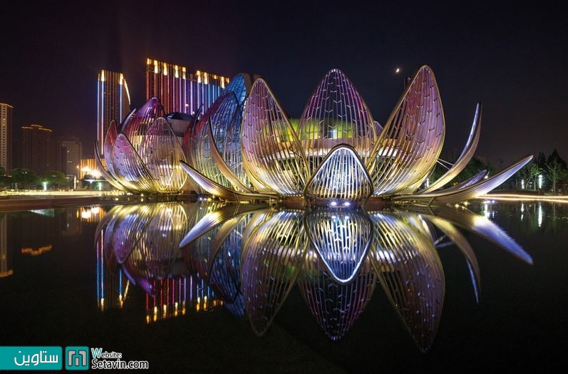 ساختمان نیلوفرهای آبی چین (The Lotus Building)
