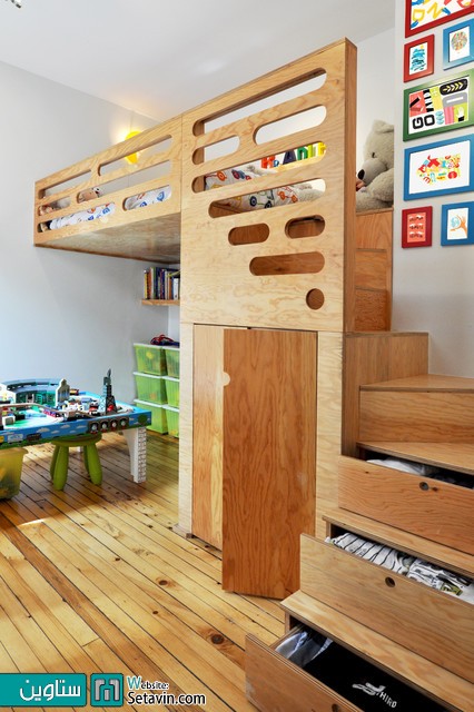 طراحی اتاق خوابی خاص برای کودکان