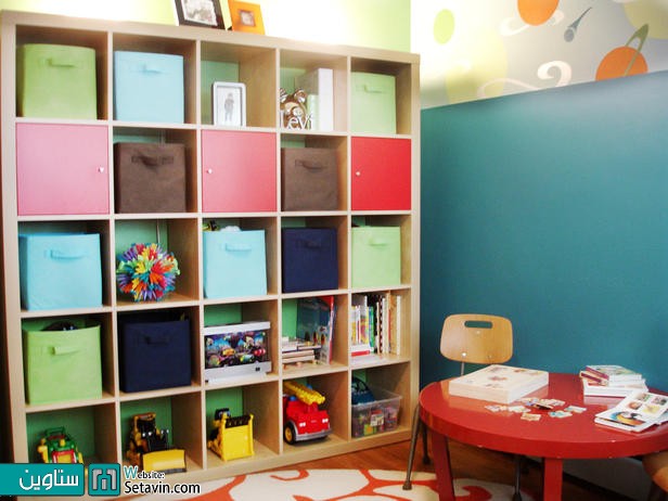 راهکارهایی برای سازماندهی اتاق کودک