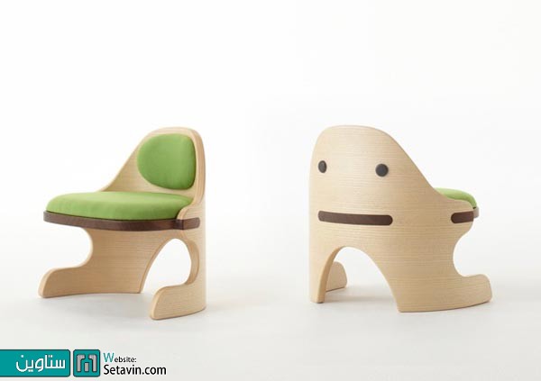 صندلیهایی با طراحی خاص برای کودکان