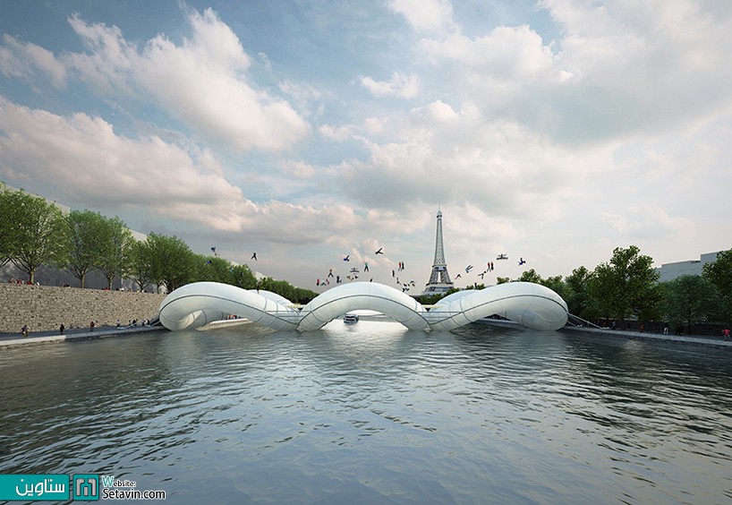طراحی پلی عجیب در پاریس