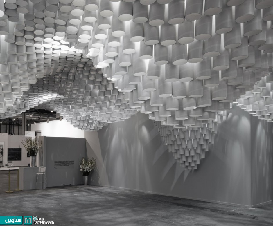 سقفی مواج از متریال کاغذ اثر Cristina Parreño Architecture همراه با MIT 