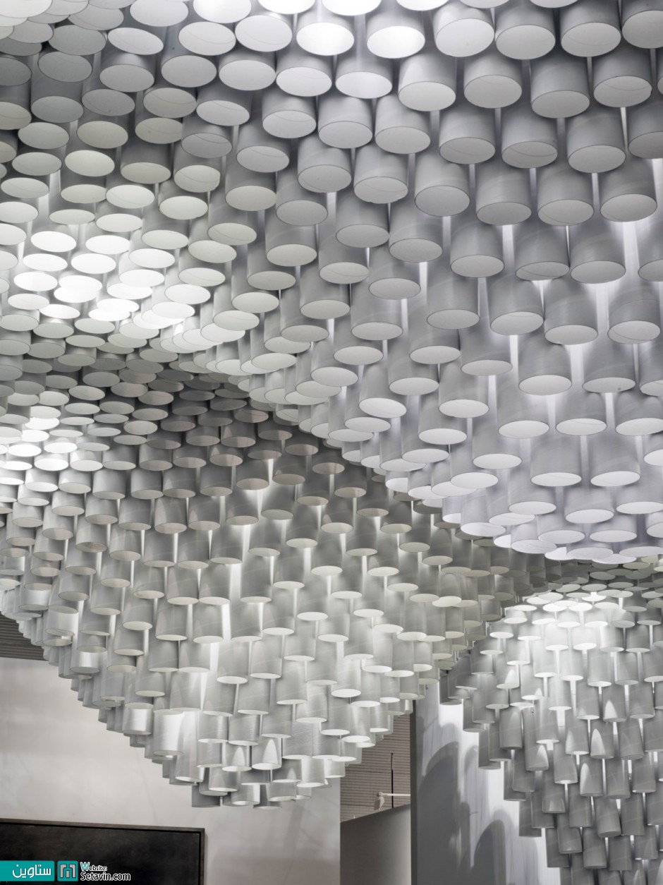 سقفی مواج از متریال کاغذ اثر Cristina Parreño Architecture همراه با MIT 