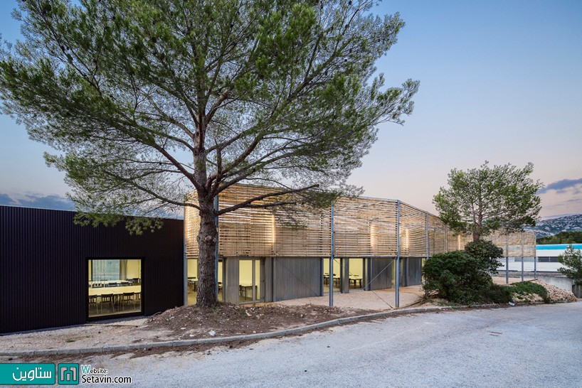 طرح گسترش مدرسه معماری مارسی اثر تیم معماری PAN در فرانسه