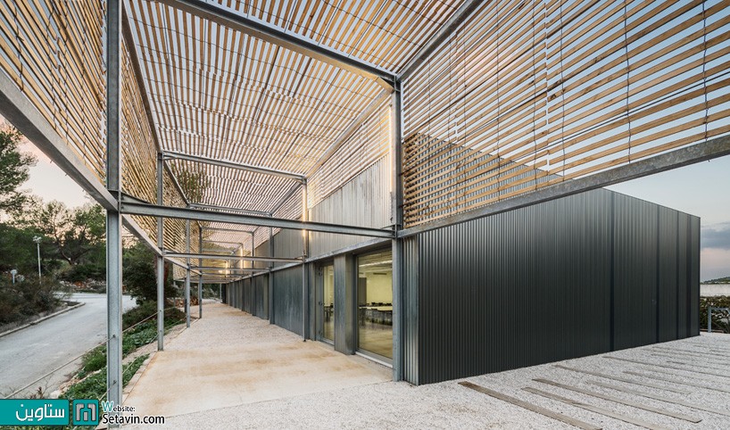 طرح گسترش مدرسه معماری مارسی اثر تیم معماری PAN در فرانسه