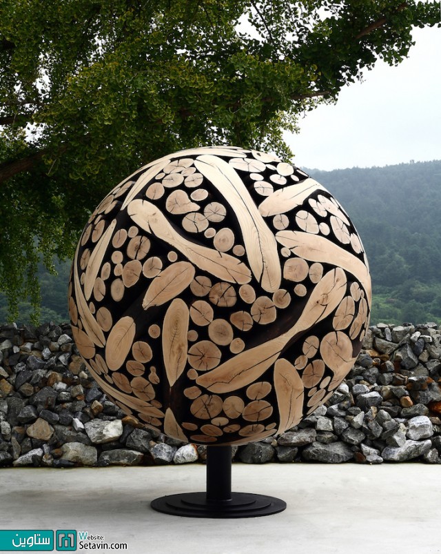 مجسمه های چوبی بی نظیر هنرمندی از کره جنوبی