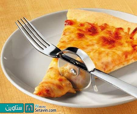 چنگال برش دهنده پیتزا